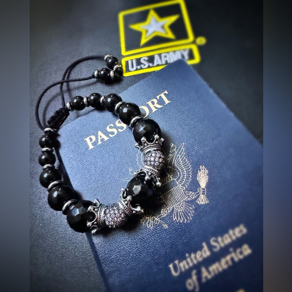 Men’s Agata bracelet